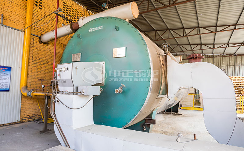 3噸蒸汽鍋爐客戶案例圖片