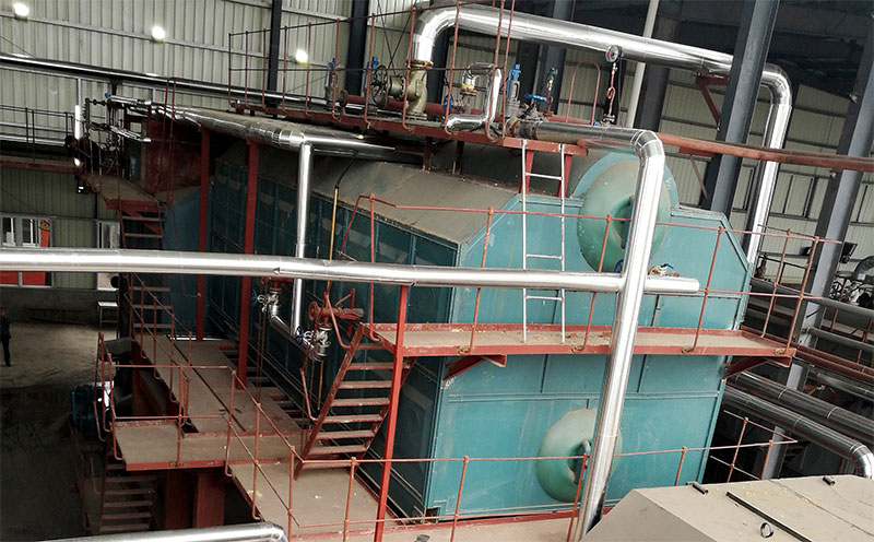 4噸蒸汽鍋爐,額定壓力0.75mpa客戶案例圖片